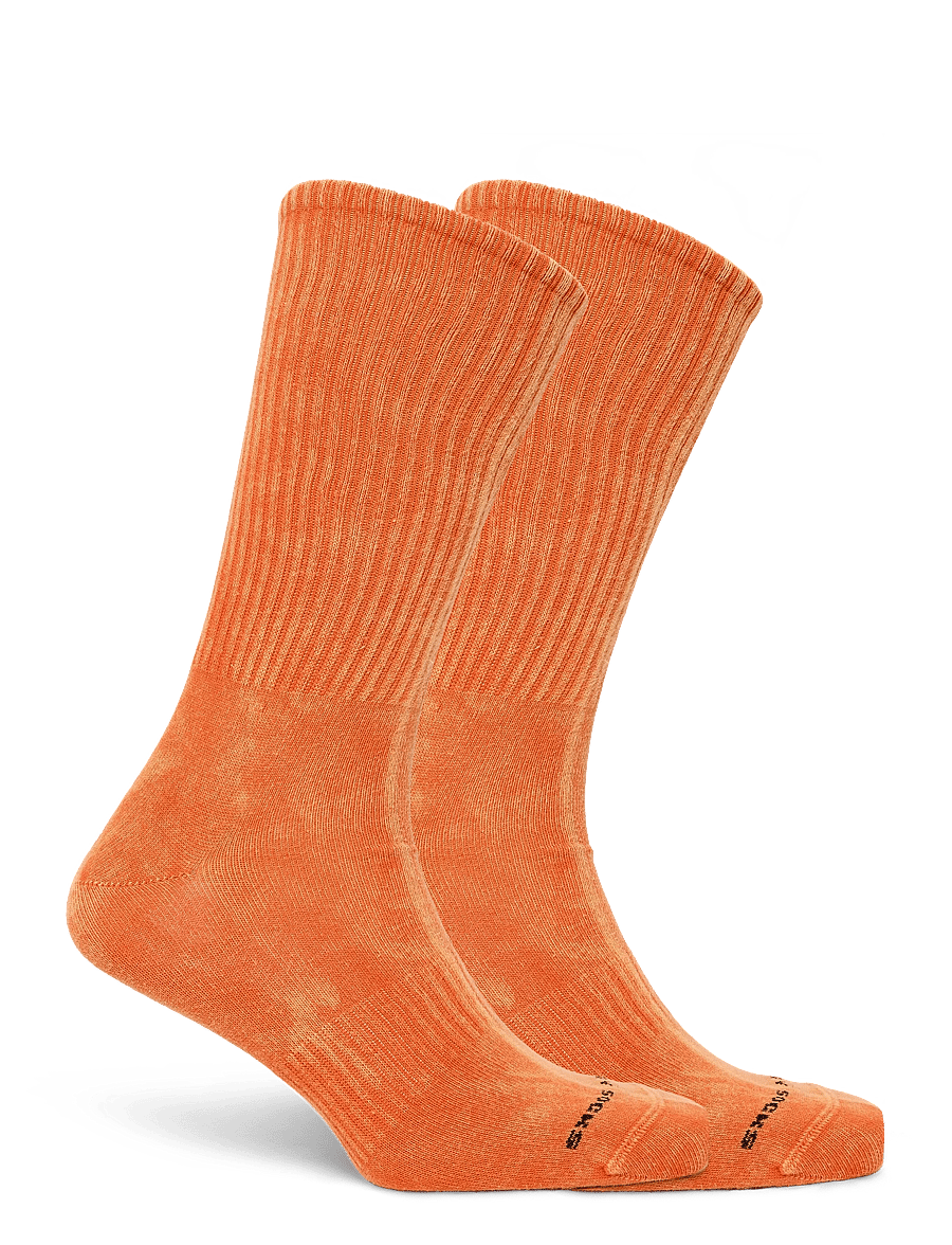 Happy Socks - Acid Wash Sneaker Sock - tennissocken - orange - 2