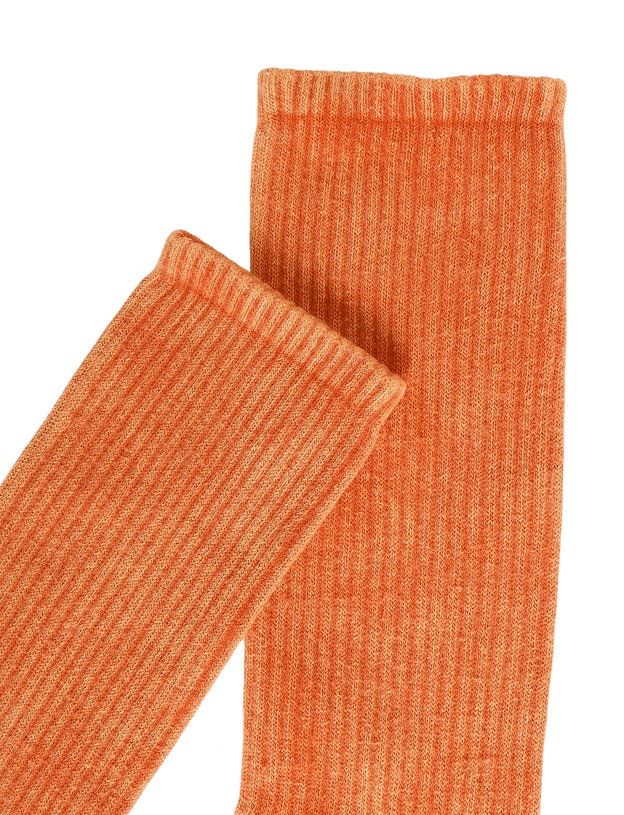 Happy Socks - Acid Wash Sneaker Sock - tennissocken - orange - 3