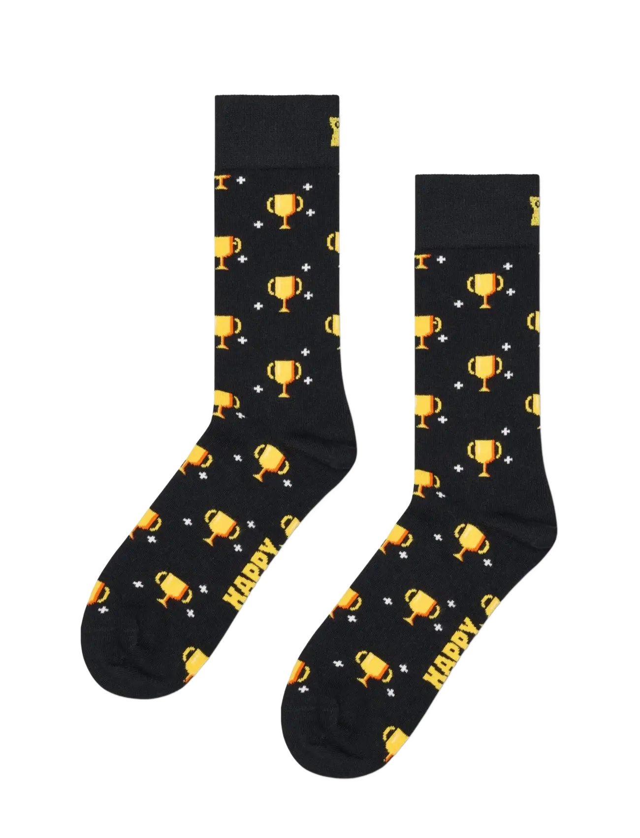 Happy Socks You Win Sock - Strømper - BLACK / black