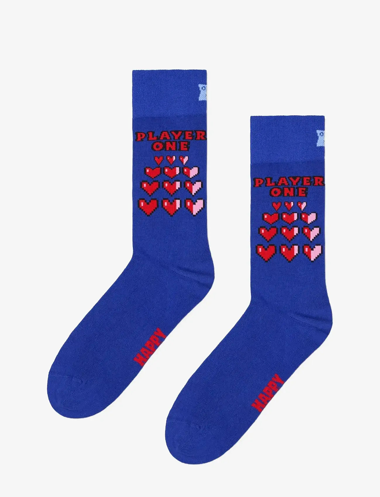 Happy Socks - Life Sock - crew socks - blue - 1