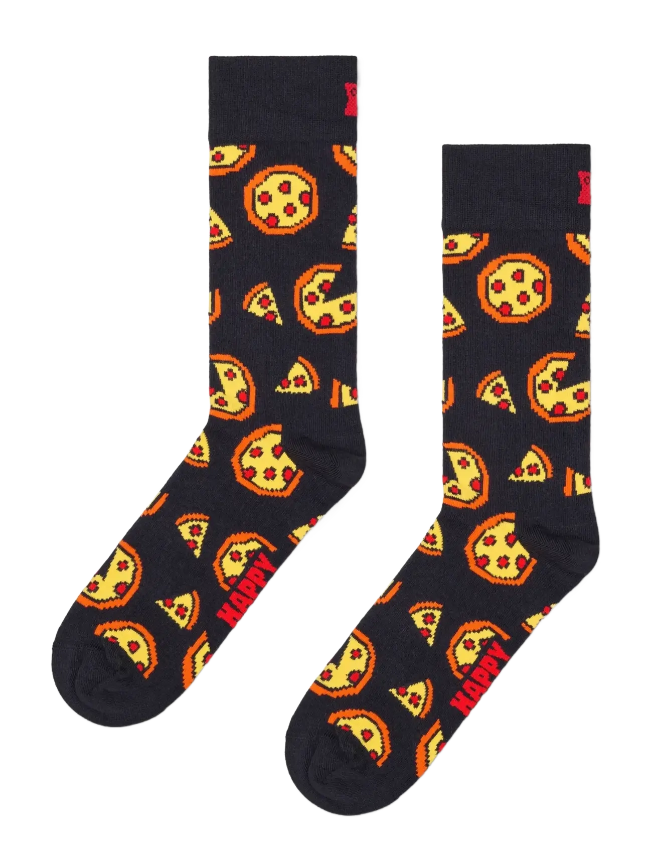 Happy Socks Pixelated Pizza Sock - Pakkumised - BLACK / black