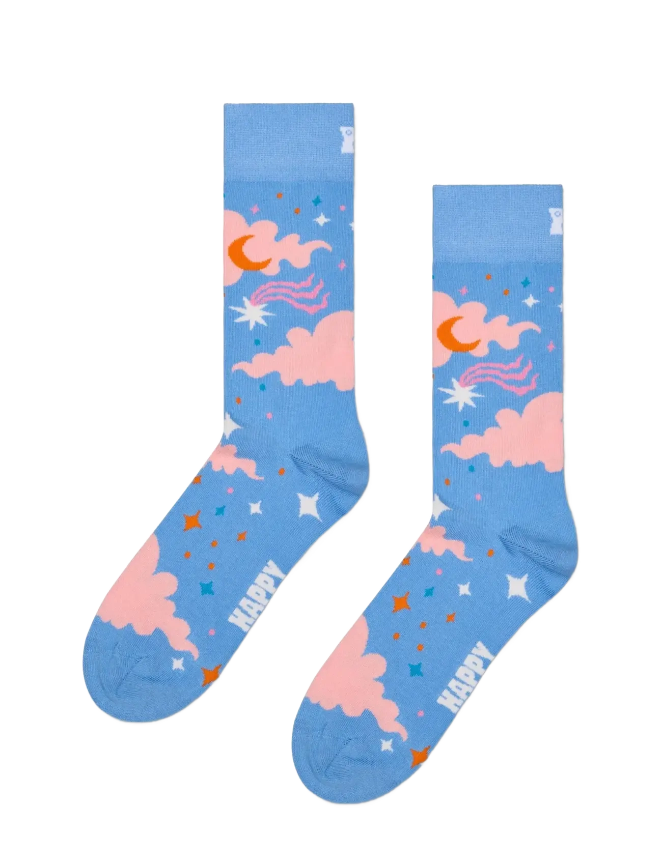 Happy Socks Starry Sky Sock - Undertøj - LIGHT BLUE / blue