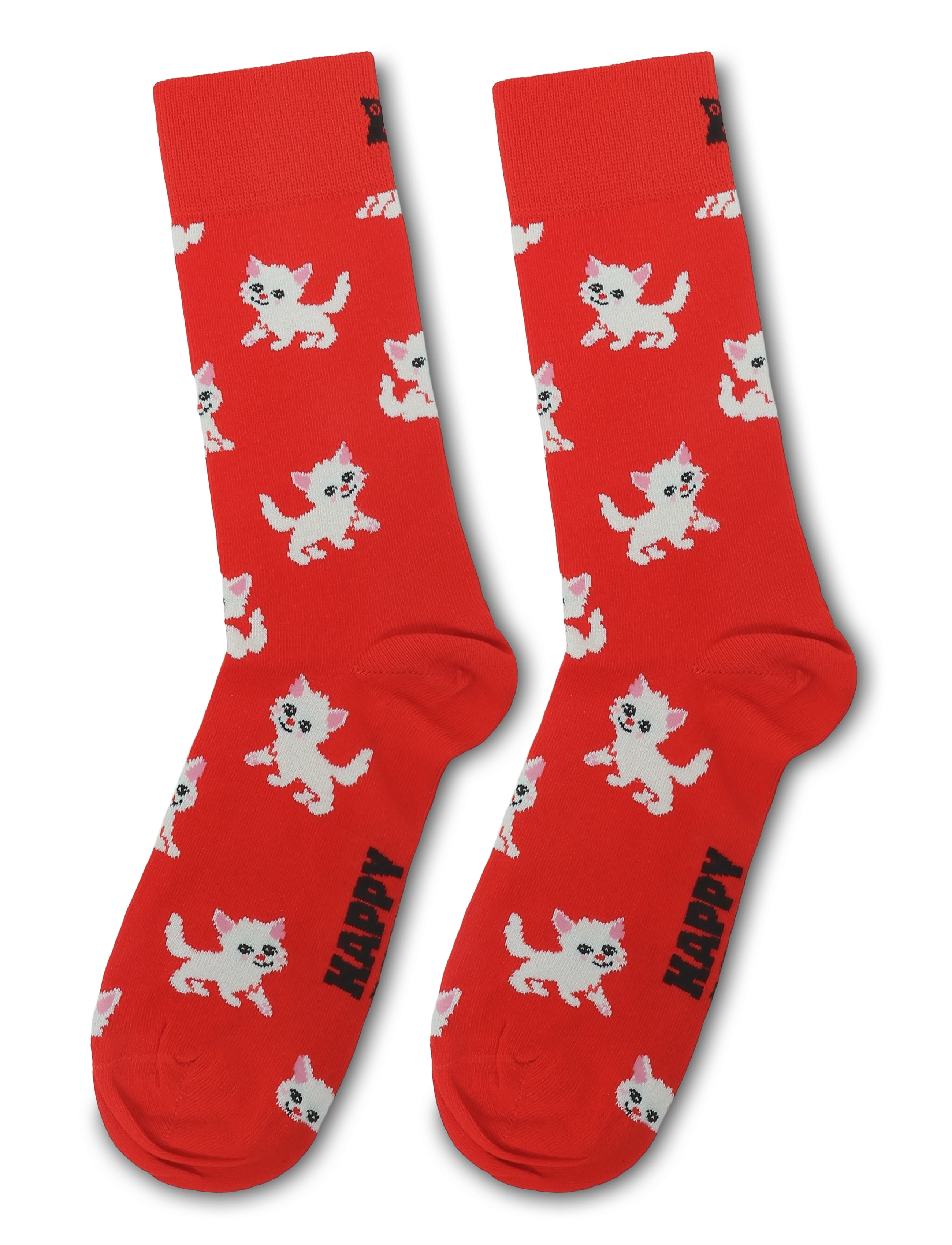Happy Socks - Kitten Sock - lowest prices - red - 2