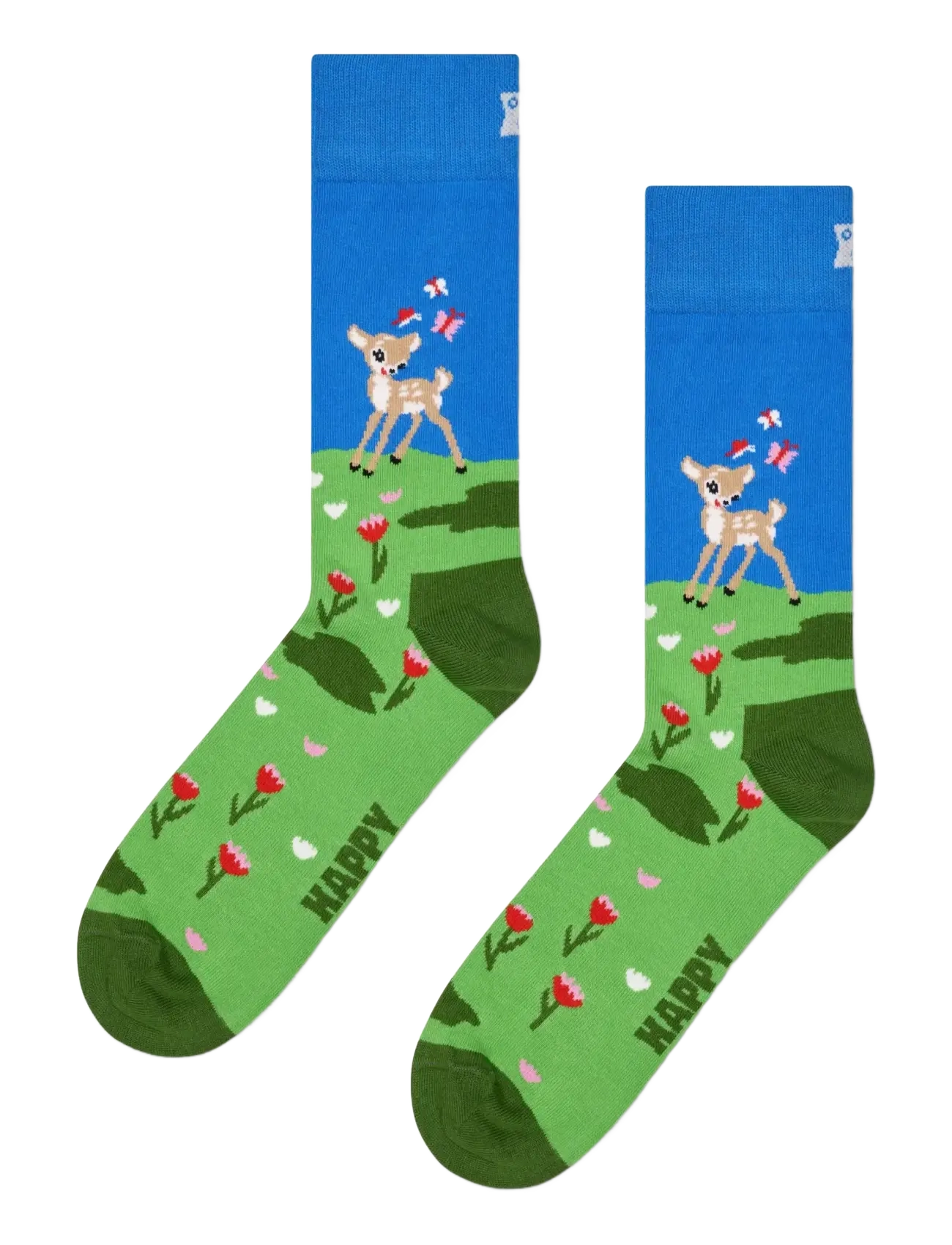 Happy Socks - Deer Sock - green - 2