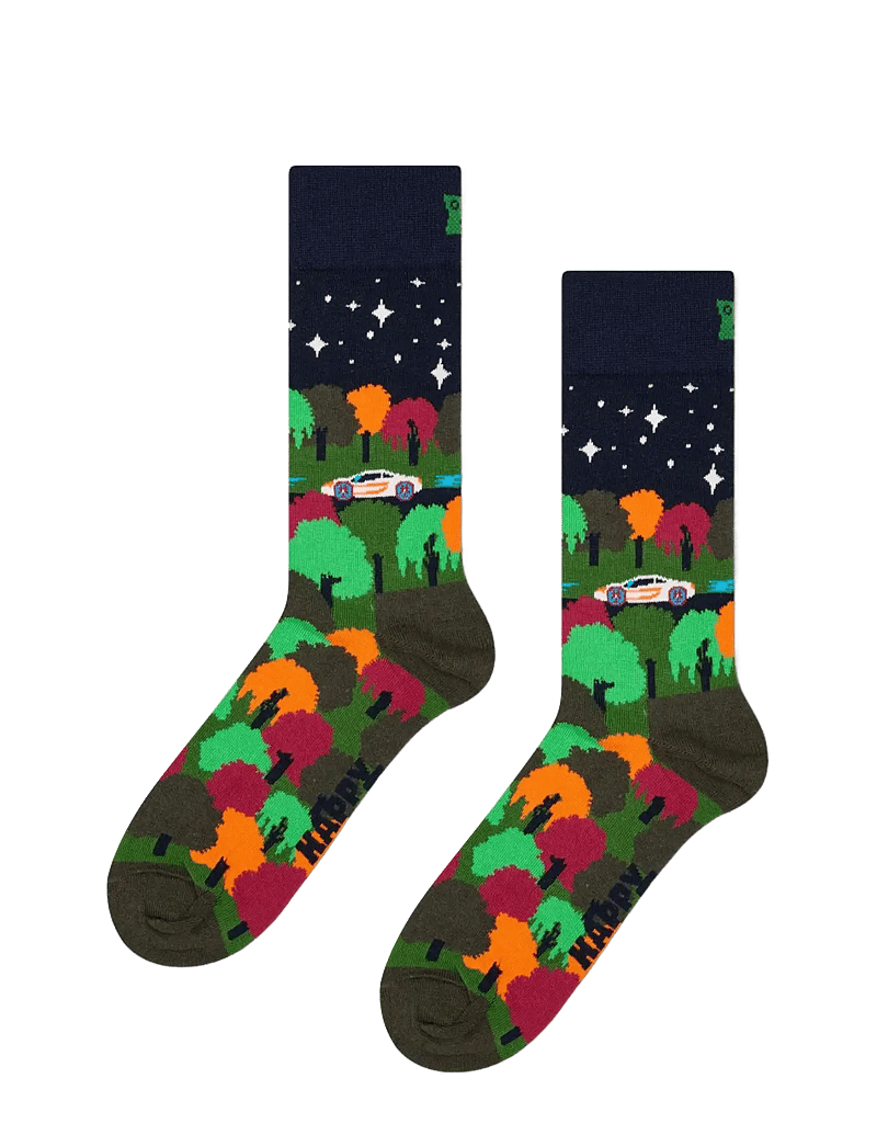 Happy Socks - Night Driving Sock - crew-socken - navy - 1