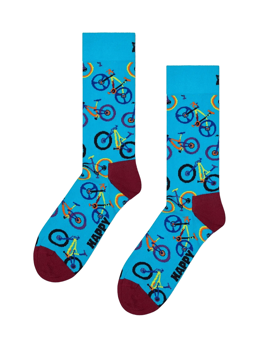 Happy Socks - Mountain Bike Sock - tennissocken - blue - 1