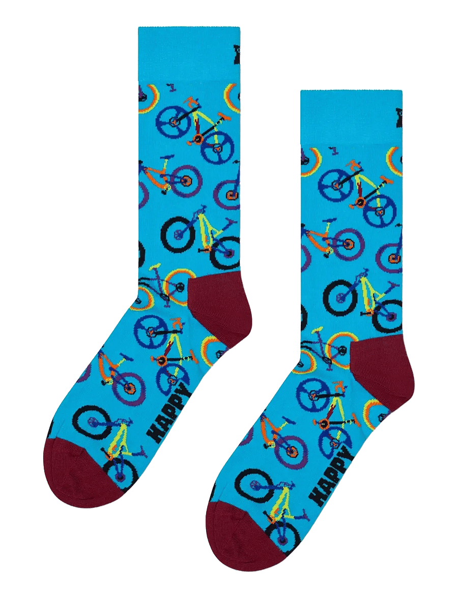 Happy Socks - Mountain Bike Sock - tennissocken - blue - 2