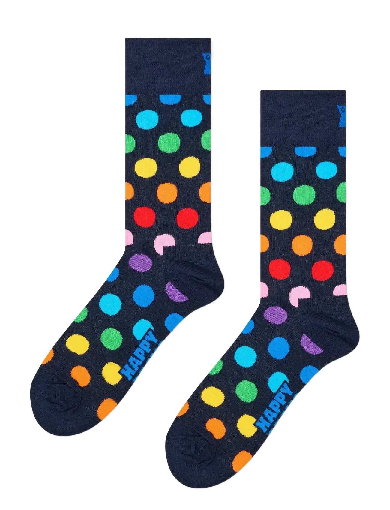 Happy Socks Big Dot Sock - Undertøj - NAVY / navy
