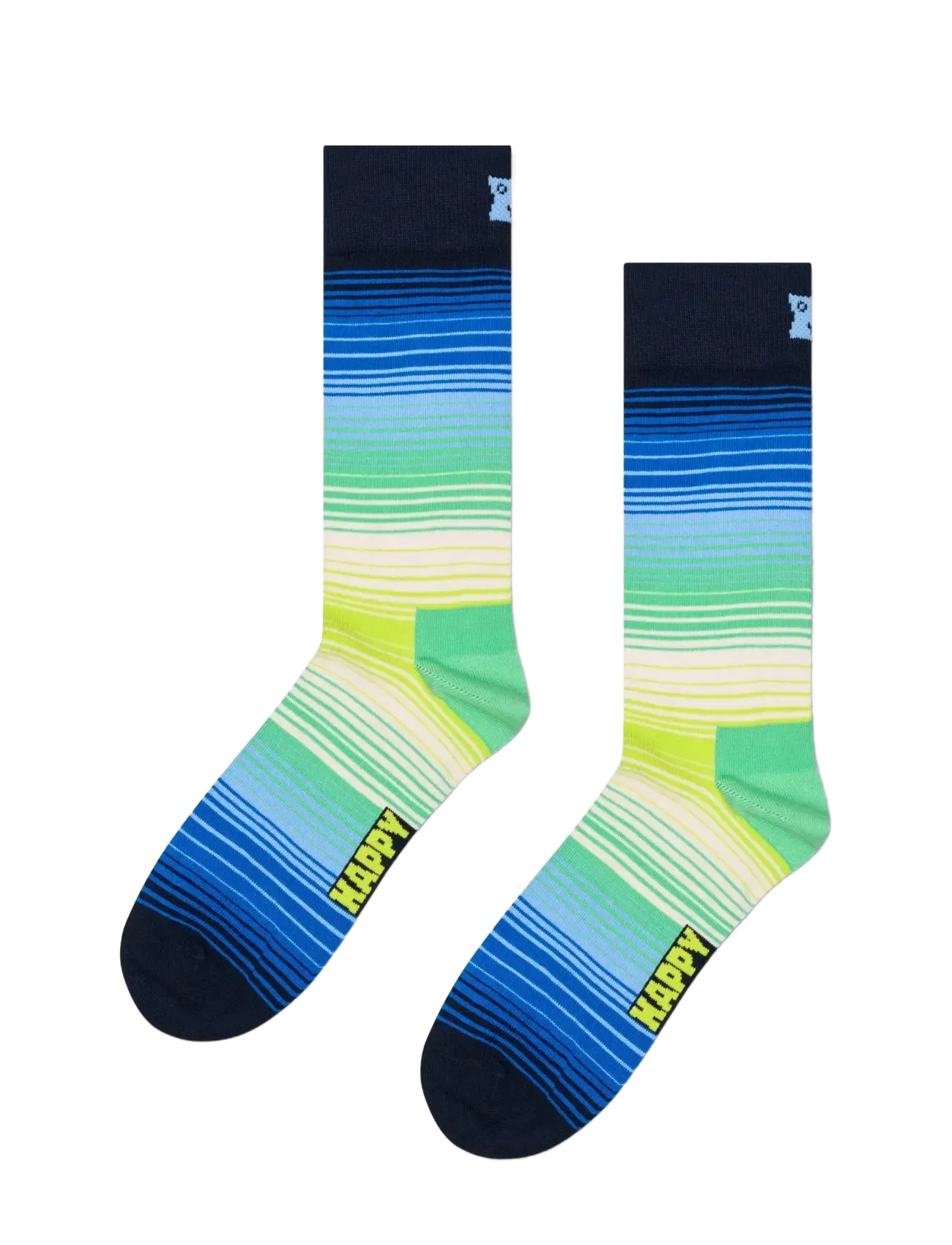 Happy Socks - Gradient Stripe Sock - navy - 1