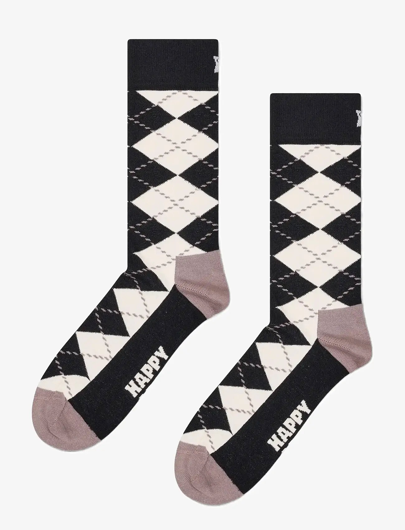 Happy Socks - Argyle Sock - black - 1