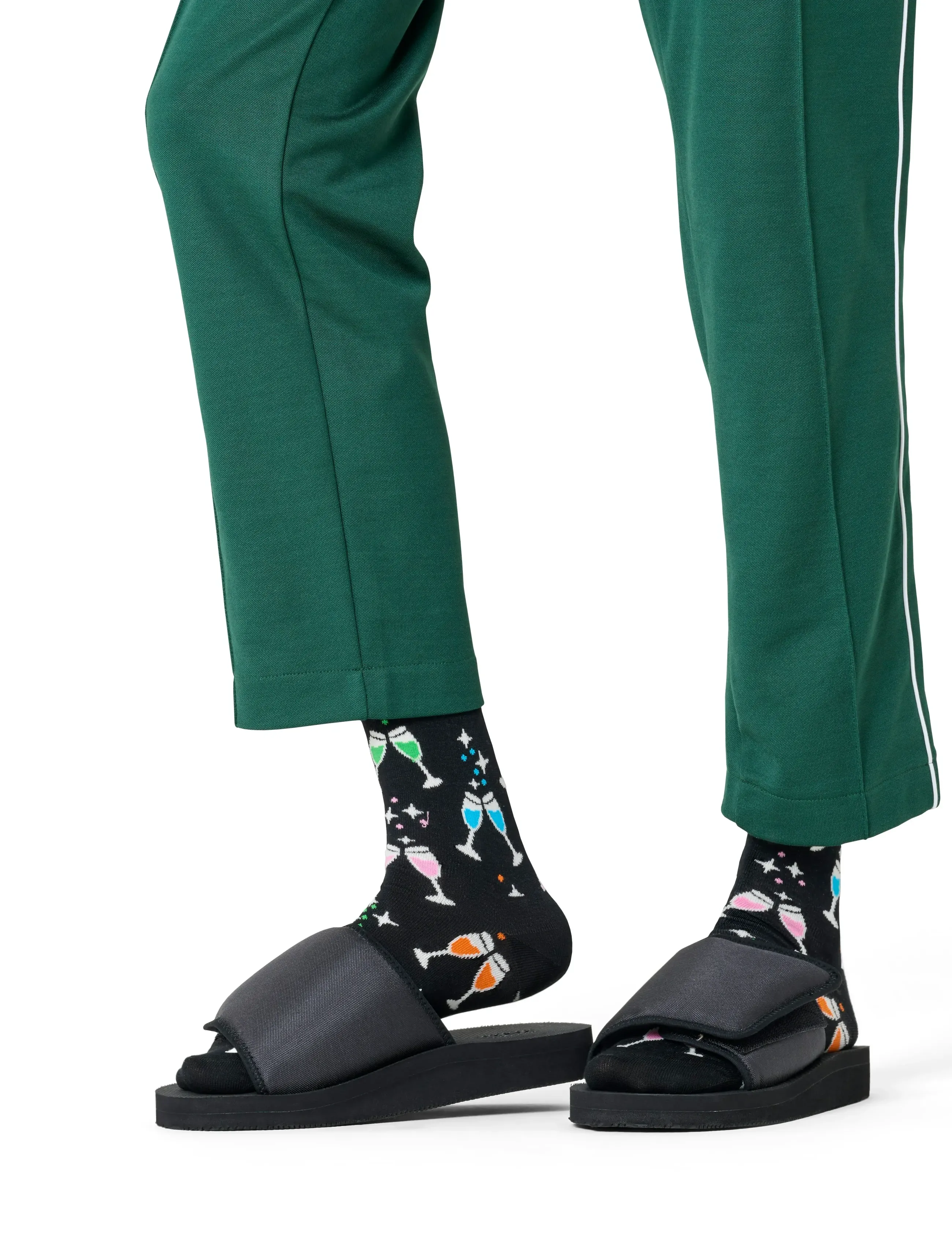 Happy Socks Cheers Sock, 36-40, Socks, Schwarz - Regular Frauen