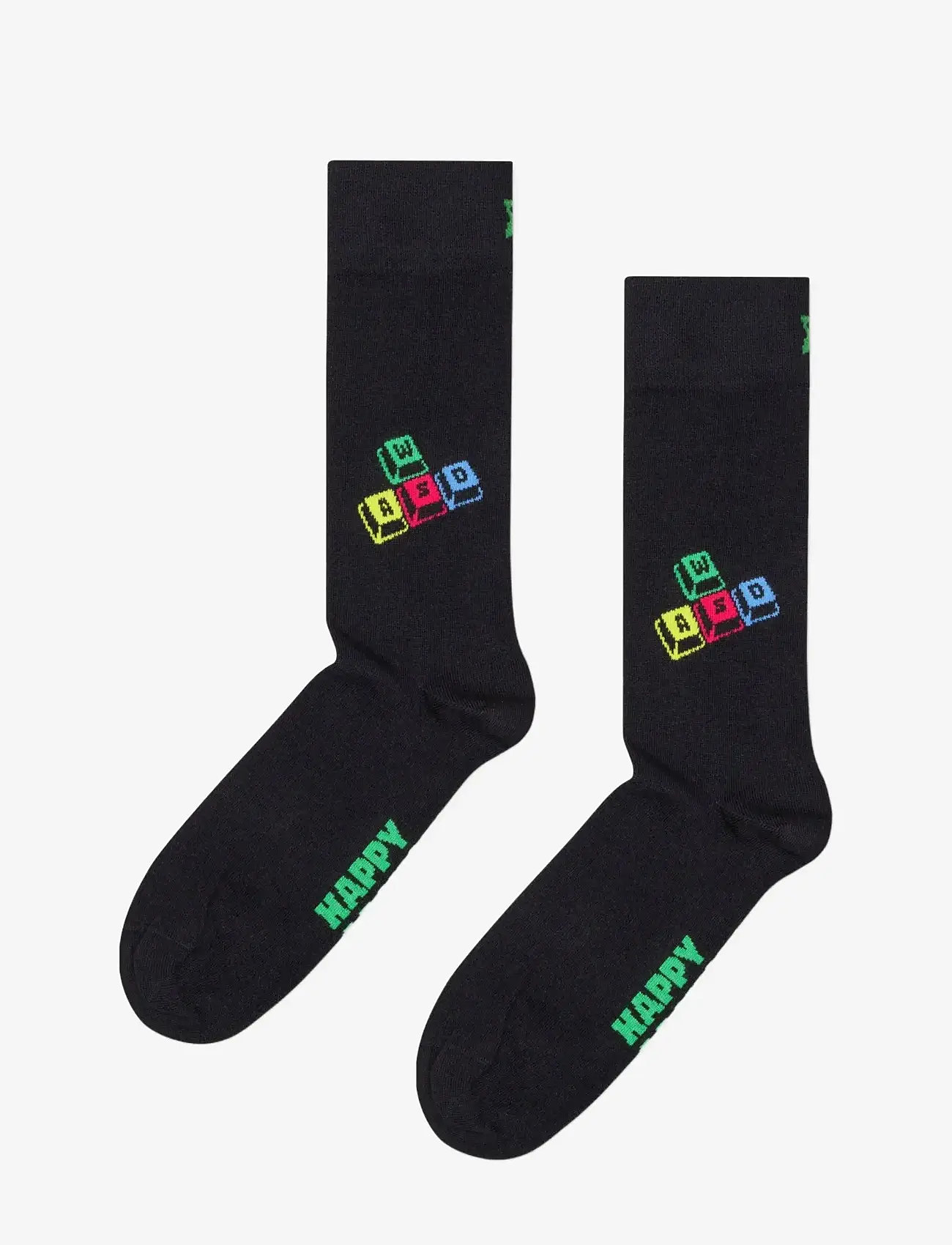 Happy Socks - Wasd Controls Sock - die niedrigsten preise - black - 0