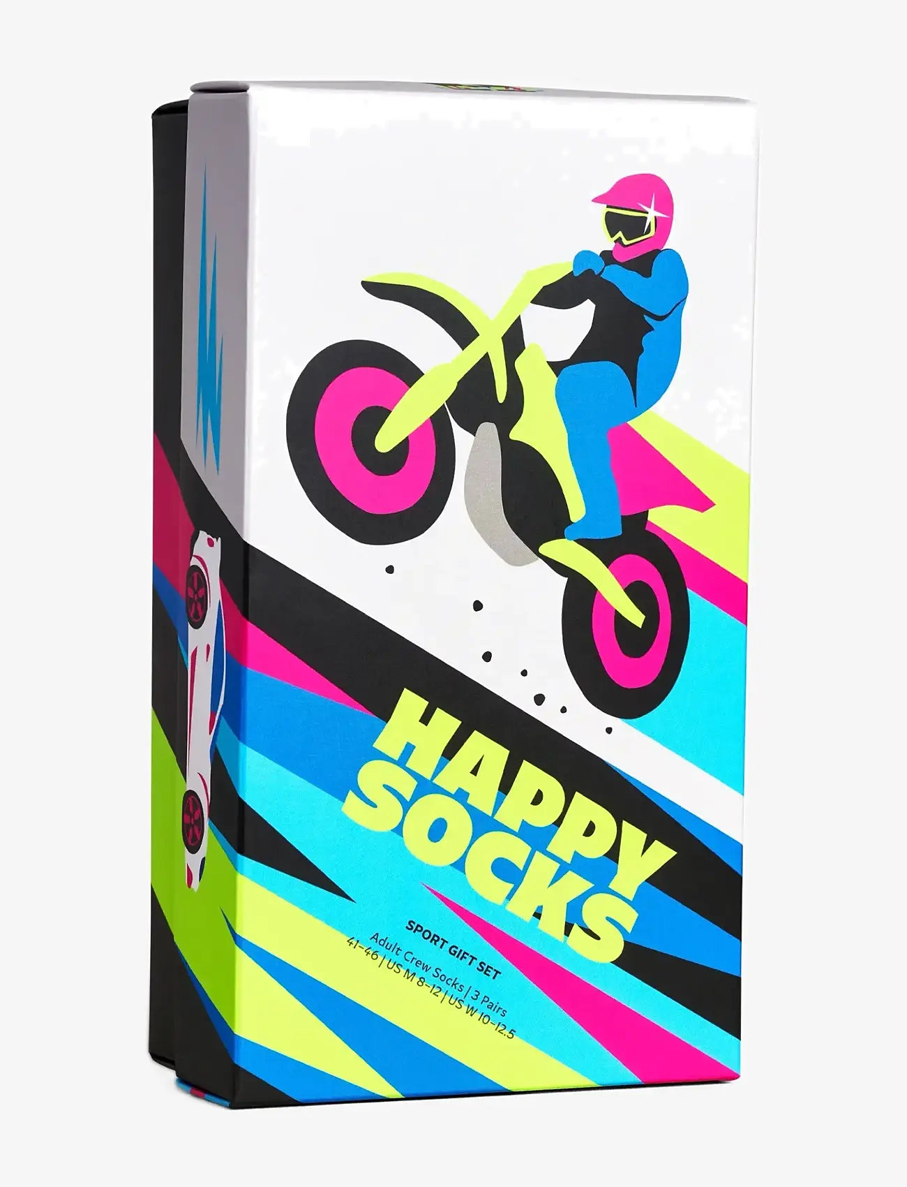 Happy Socks - 3-Pack Fast Sports Socks Gift Set - grey - 5