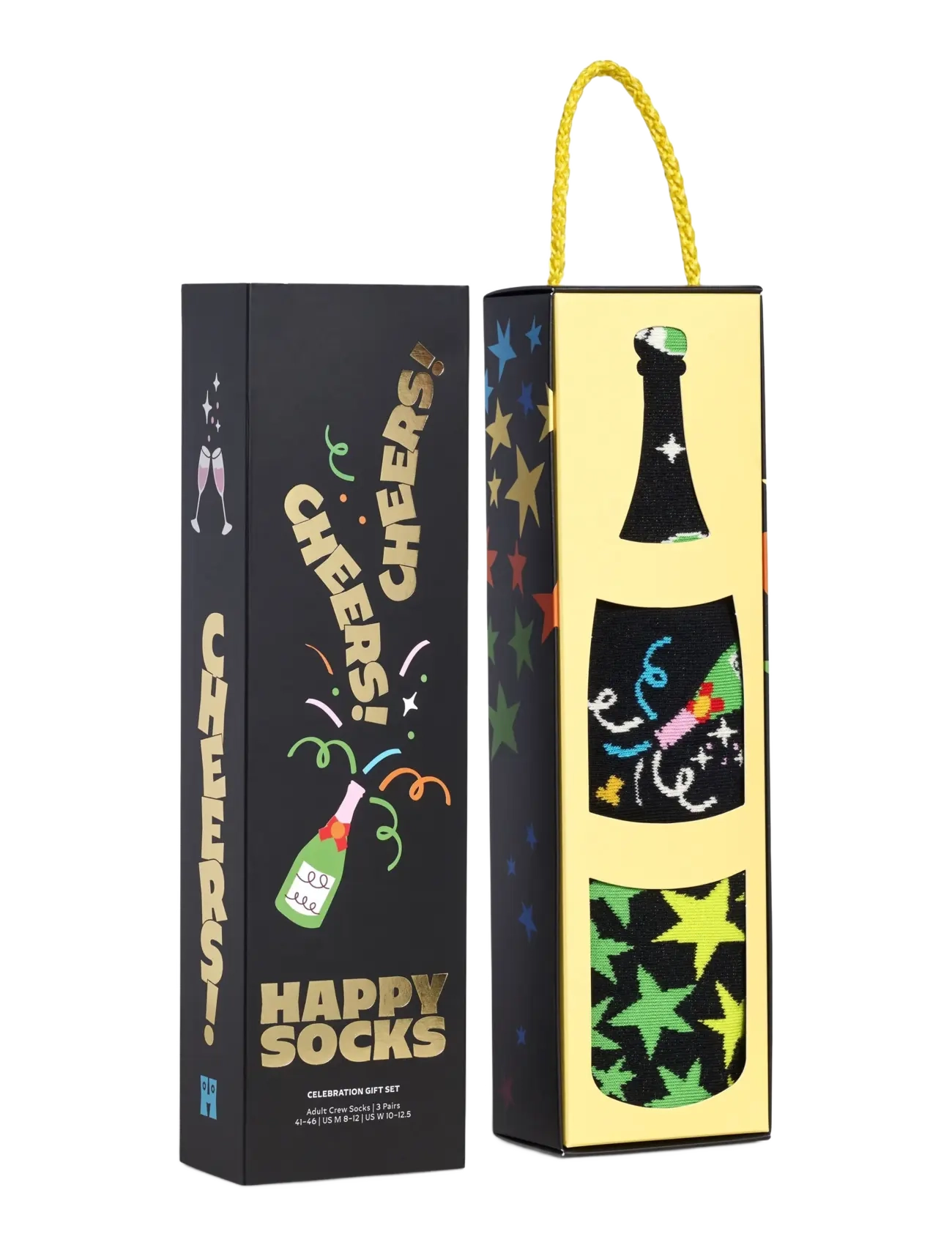 Happy Socks - 3-Pack Celebrations Socks Gift Set - black - 1