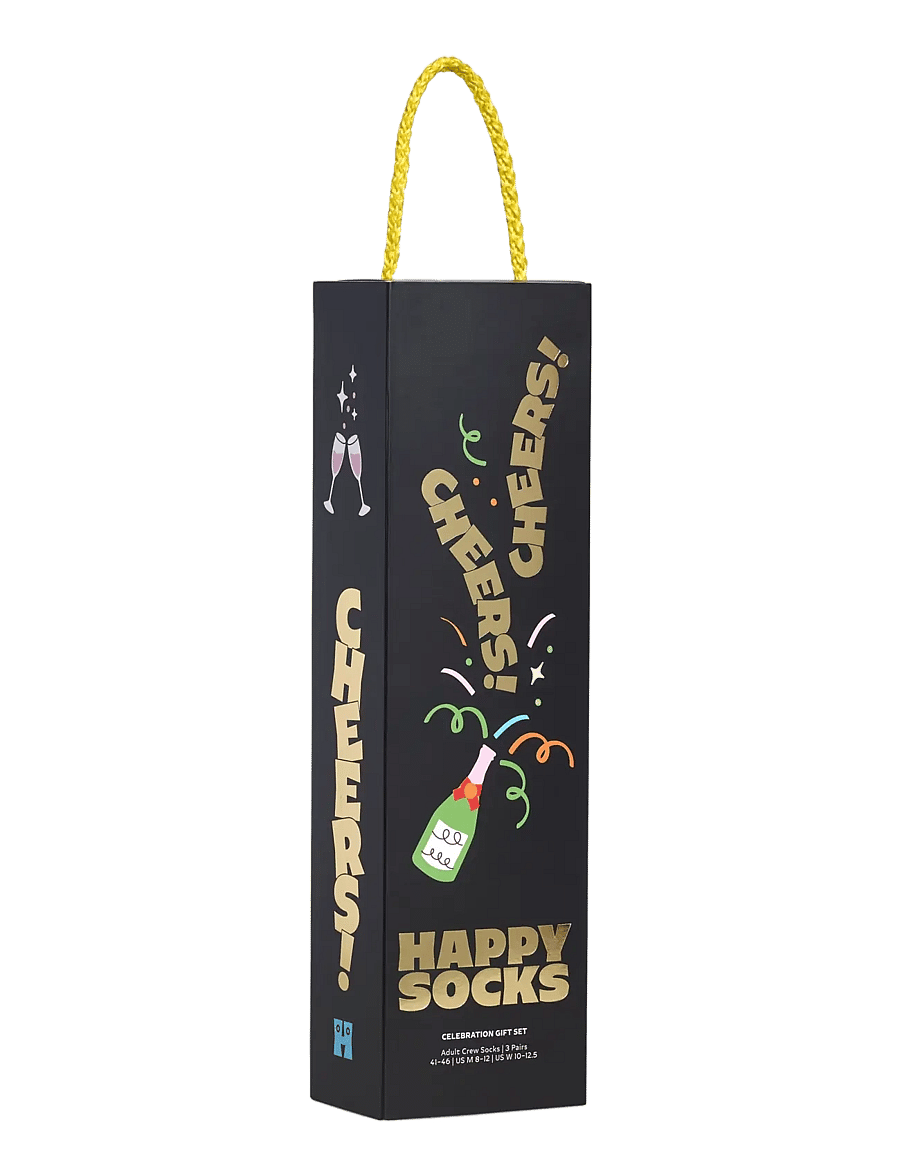 Happy Socks - 3-Pack Celebrations Socks Gift Set - black - 5