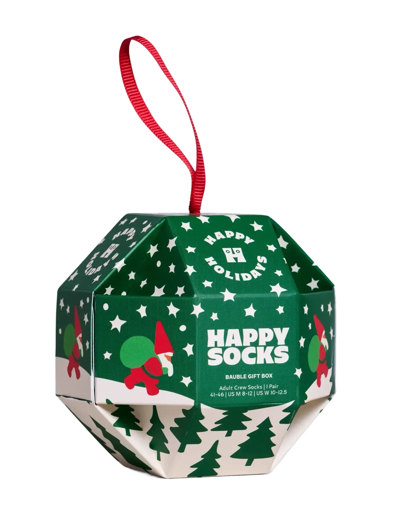 Happy Socks - 1-Pack Snow Globe Sock Gift Set - sokker - dark green - 1