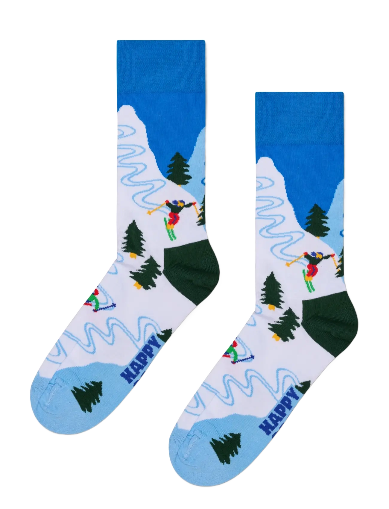 Happy Socks - 2-Pack Winter Sports Socks Gift Set - vanliga strumpor - white - 3