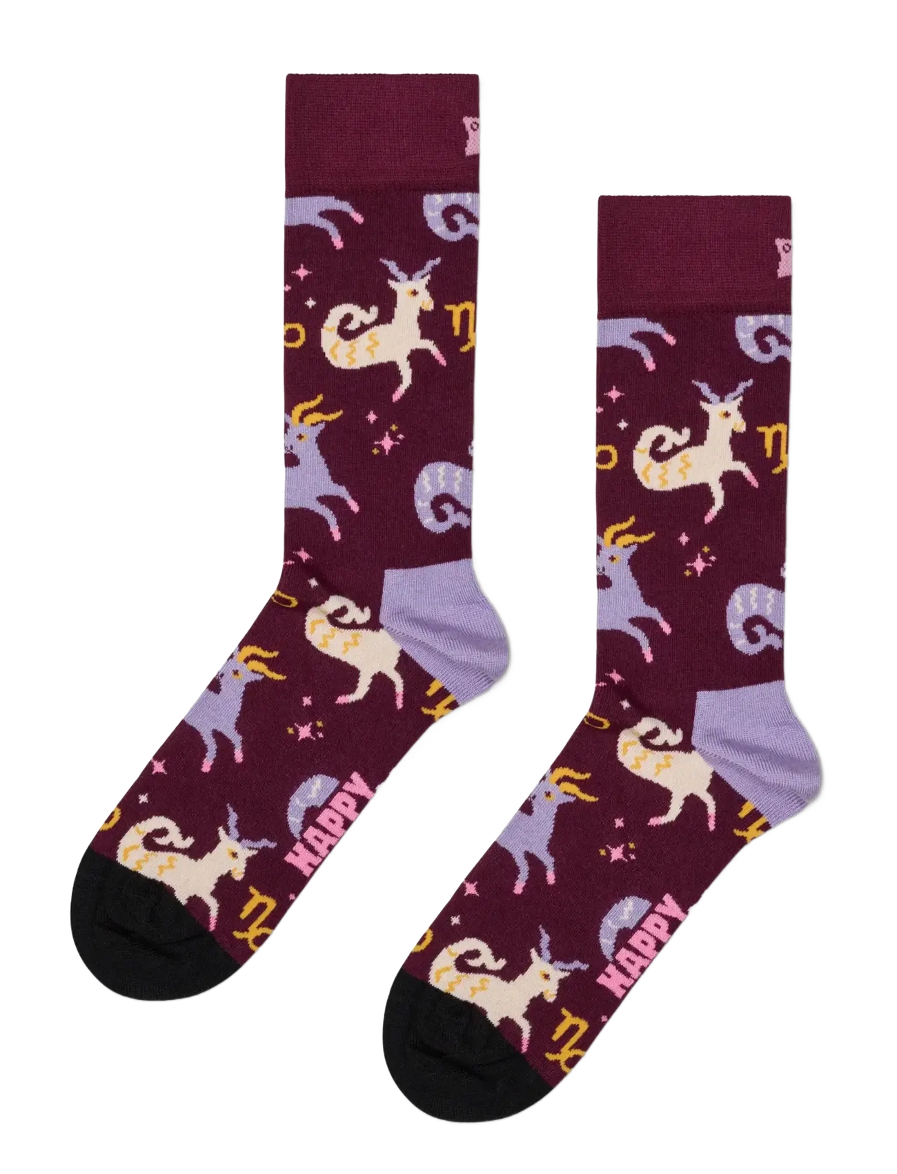 Capricorn Sock - DARK RED