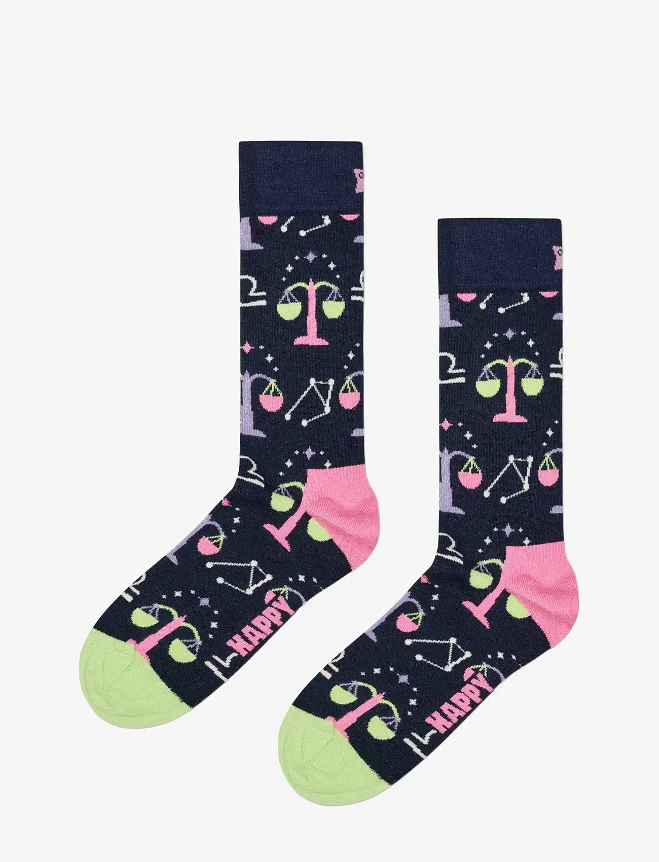 Happy Socks - Libra Sock - laveste priser - navy - 0
