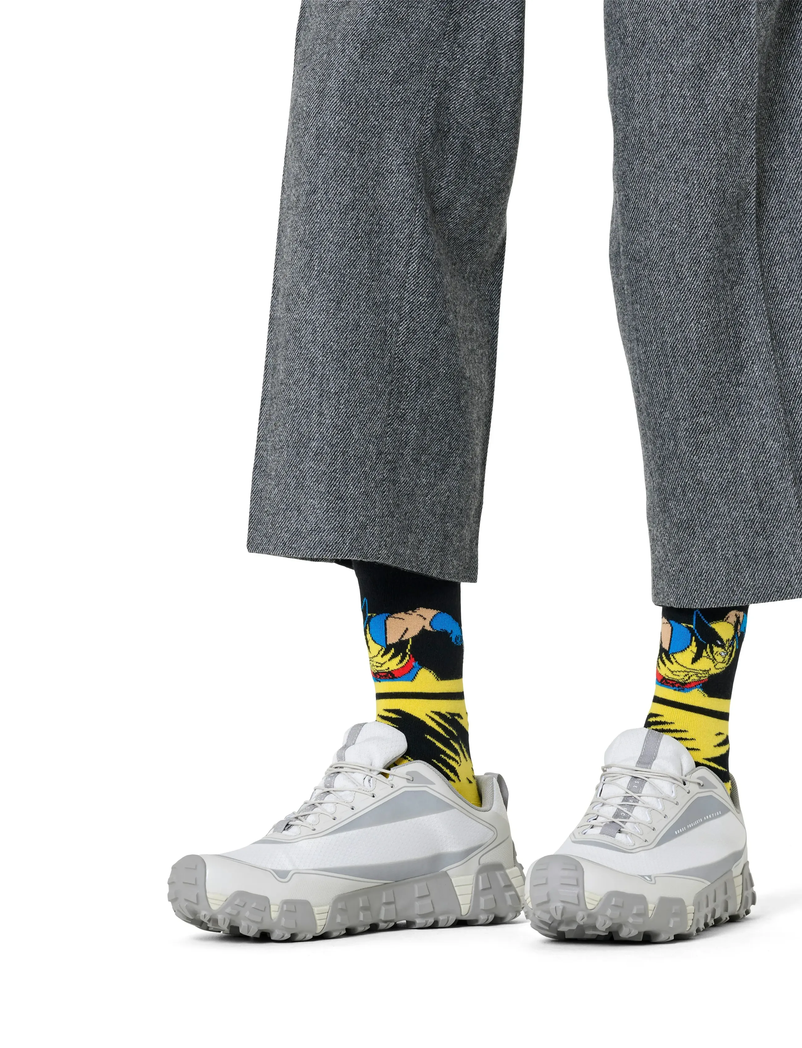 Happy Socks Marvel X-Men Wolverine Sock, 36-40, Socks, Schwarz - Regular Männerswear