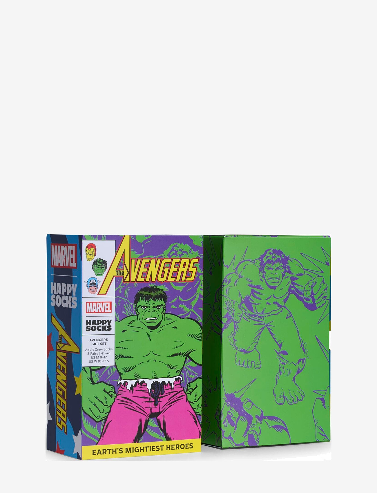 Happy Socks - MARVEL™ Avengers 3-Pack Socks Gift Set - sokker - green - 2