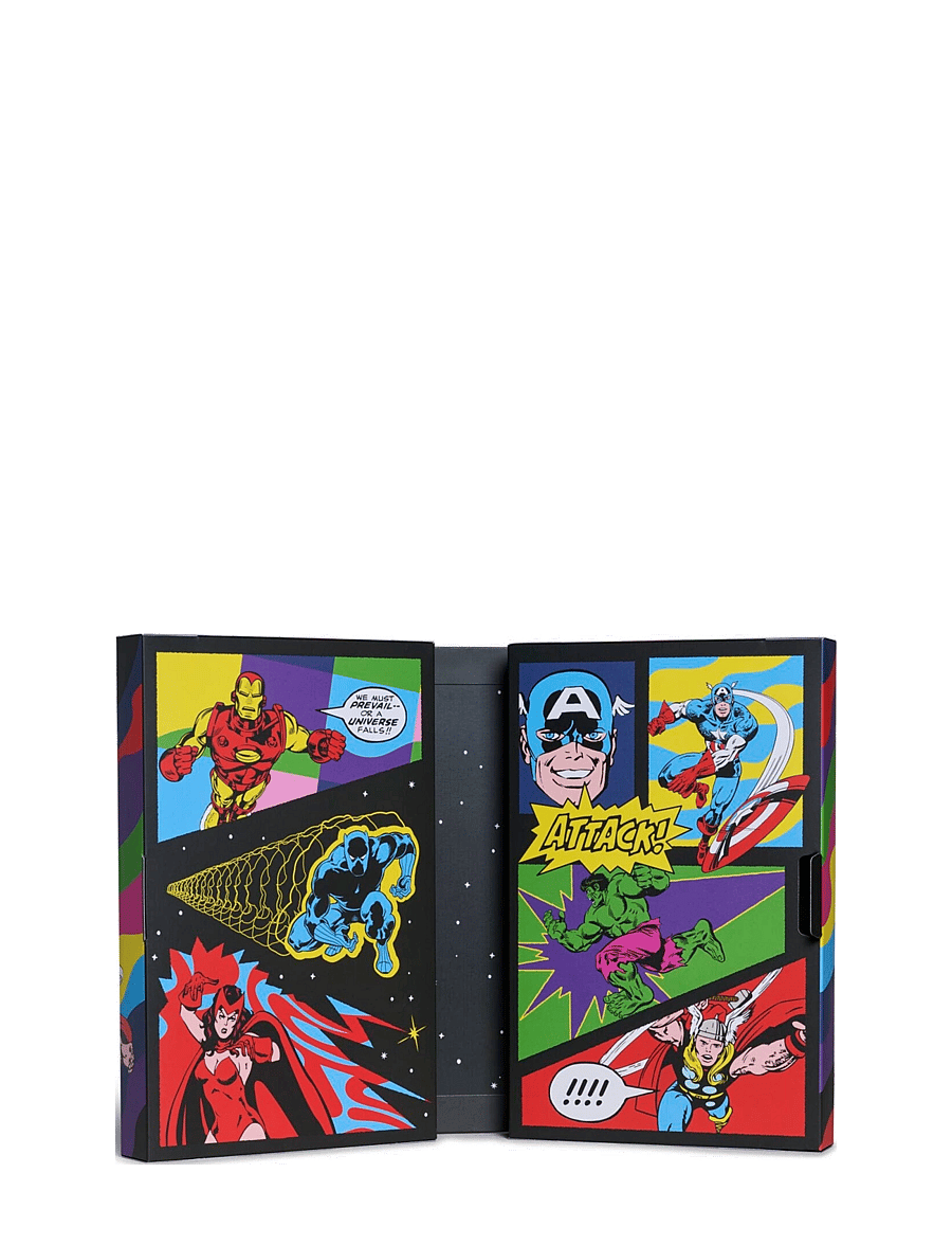Happy Socks - MARVEL™ Avengers 6-Pack Socks Gift Set - klassikalised sokid - black - 1