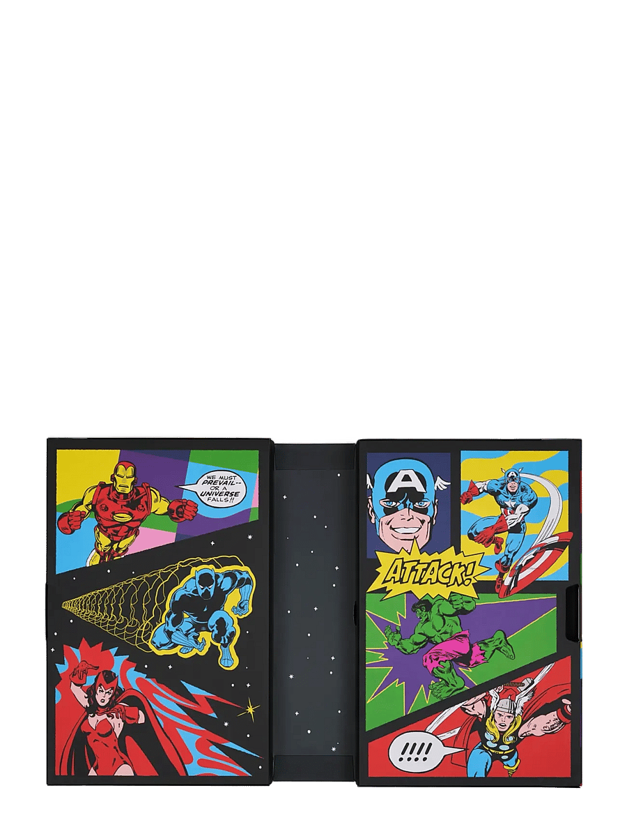 Happy Socks - MARVEL™ Avengers 6-Pack Socks Gift Set - klassikalised sokid - black - 2
