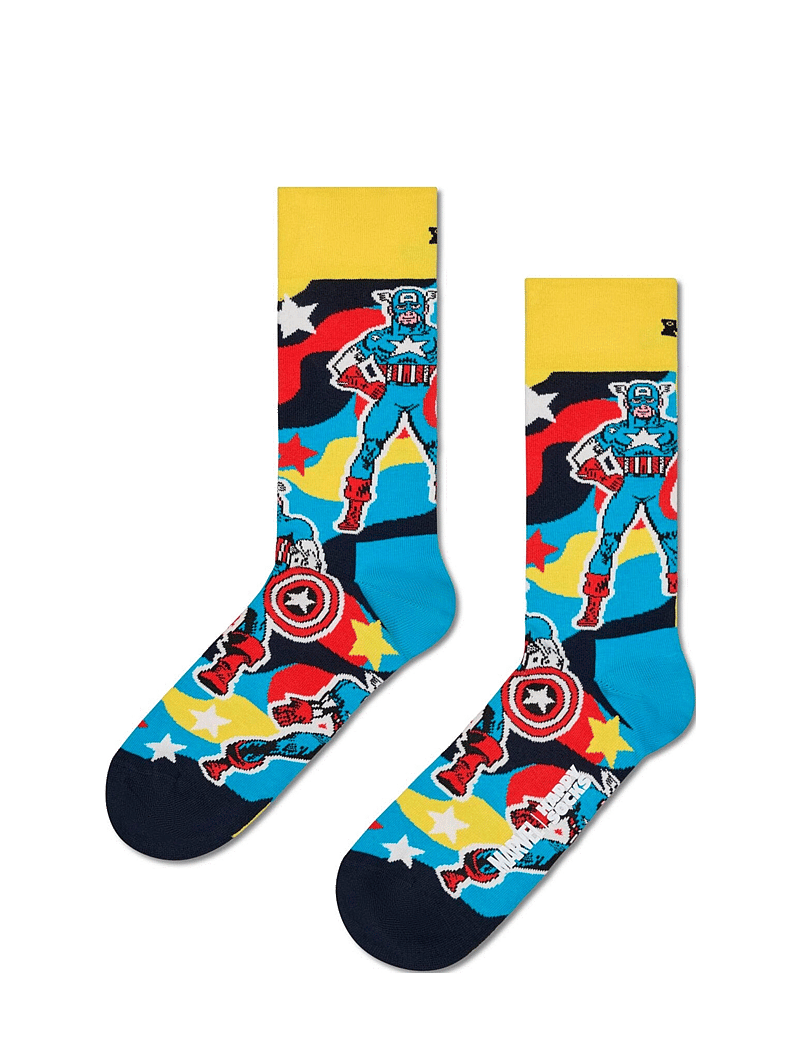 Happy Socks - MARVEL™ Avengers 6-Pack Gift Set - crew-socken - black - 5