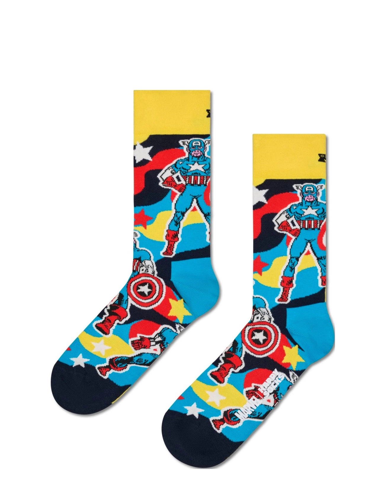 Happy Socks - MARVEL™ Avengers 6-Pack Socks Gift Set - klassikalised sokid - black - 5