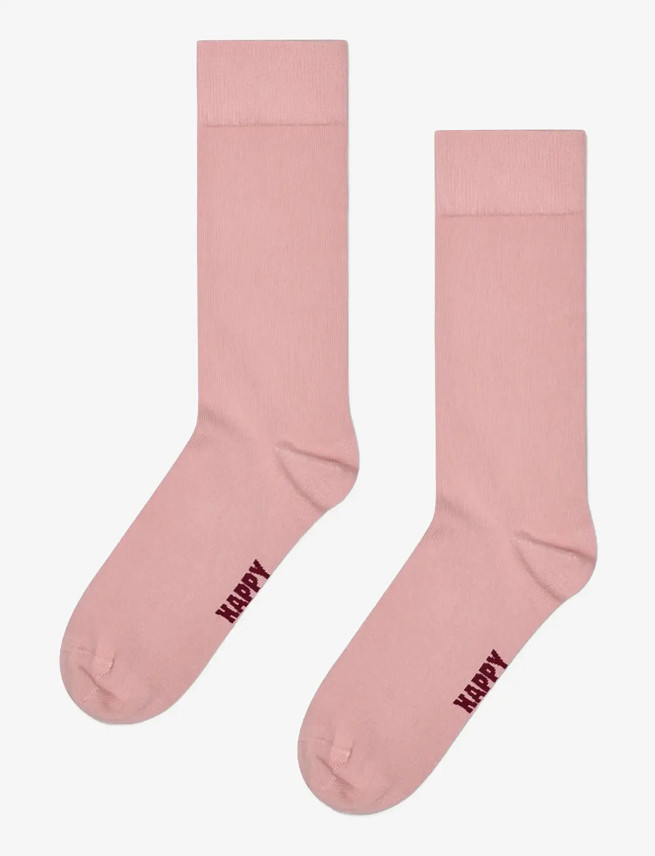 Happy Socks - Pink Natural Dye Sock - crew-socken - pink - 1