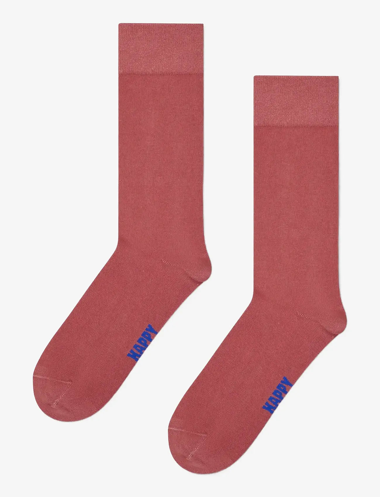 Happy Socks - Red Natural Dye Sock - crew-socken - red - 1