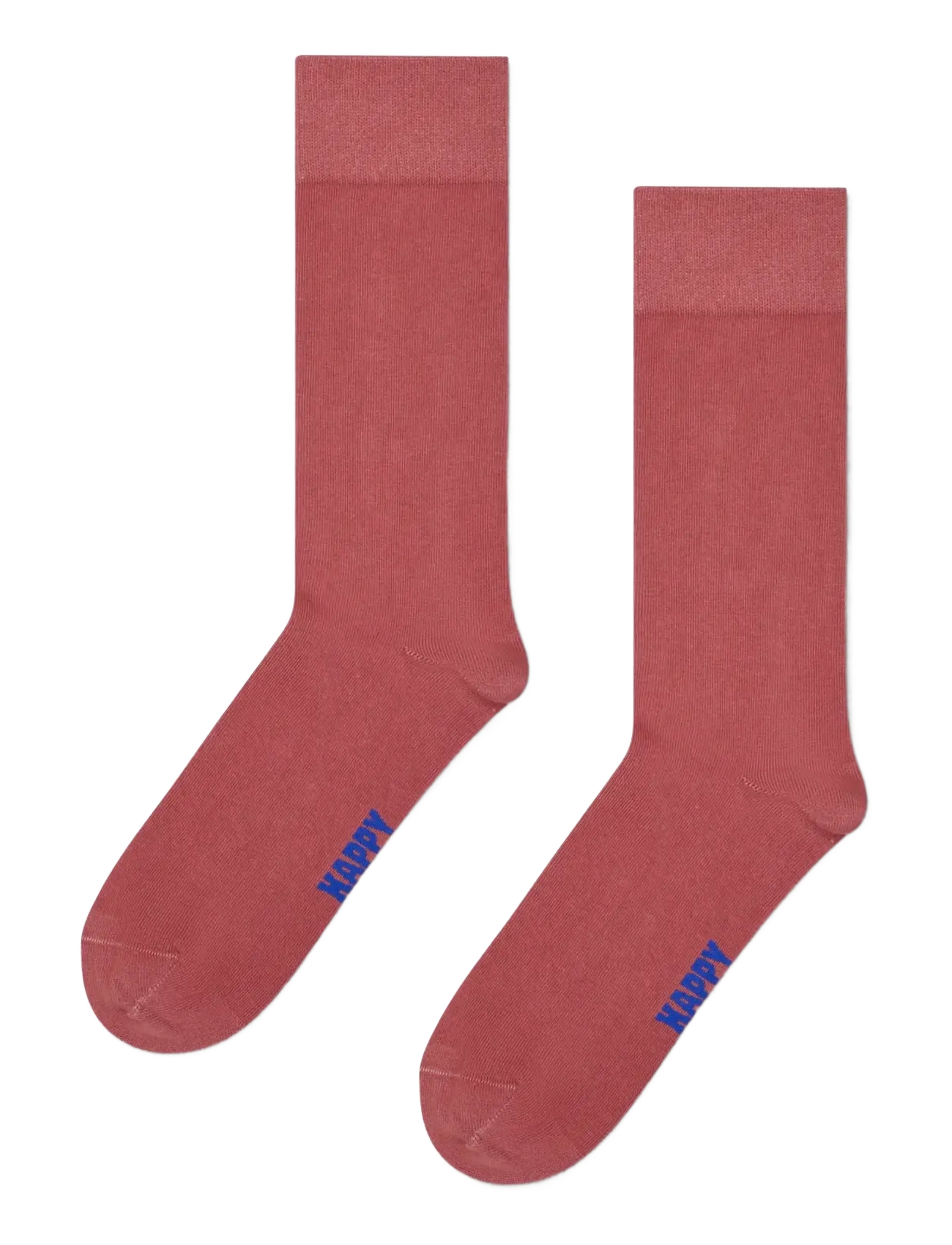 Happy Socks Red Natural Dye Sock - Sokker - RED / red