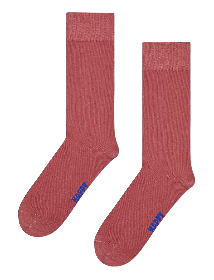 Happy Socks - Red Natural Dye Sock - urheilusukat - red - 1