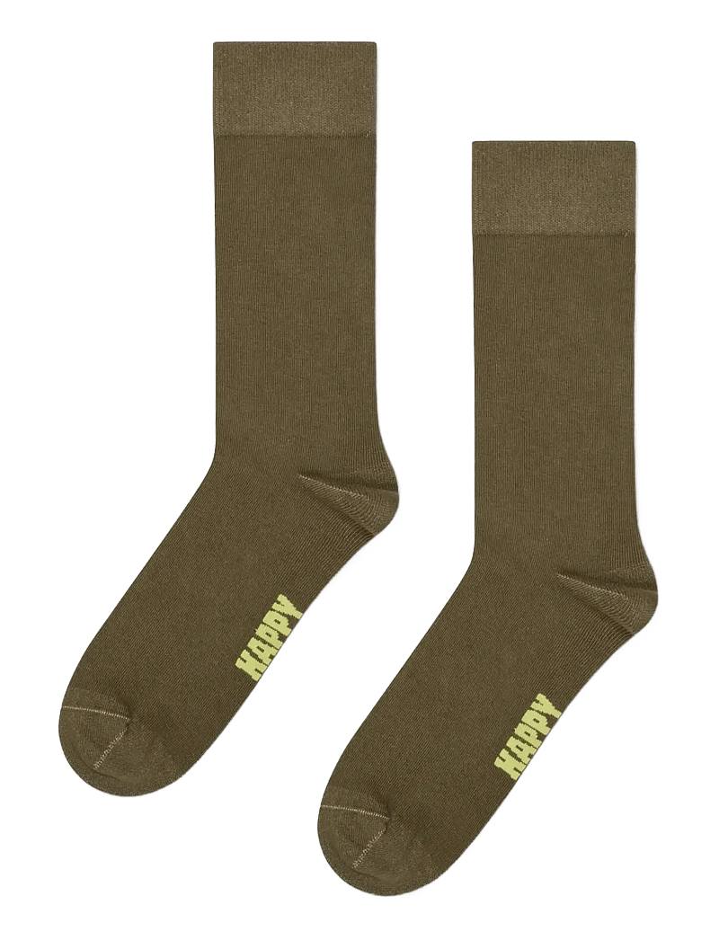 Happy Socks - Brown Natural Dye Sock - sokker - brown - 1