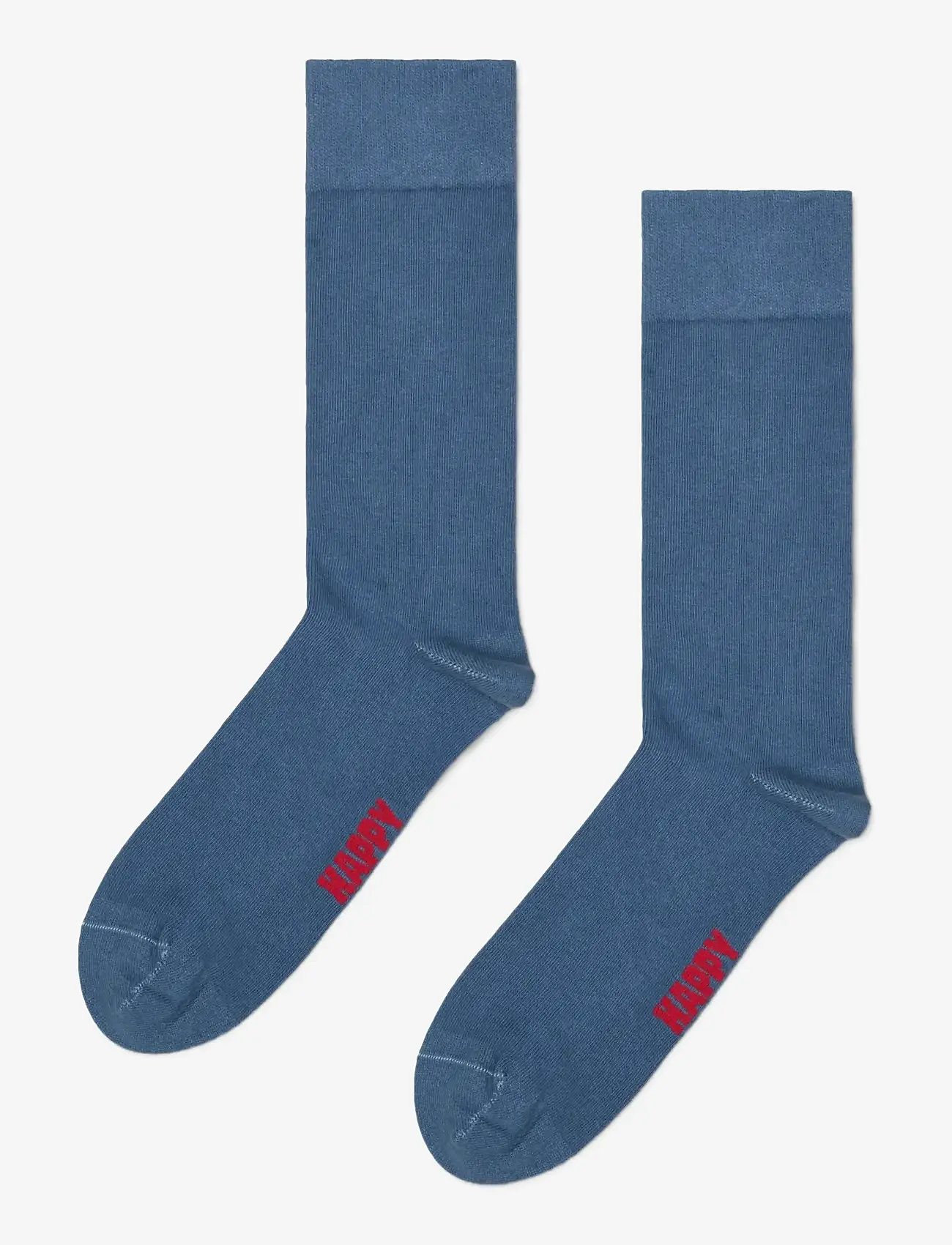 Happy Socks - Blue Natural Dye Sock - sokker - blue - 1