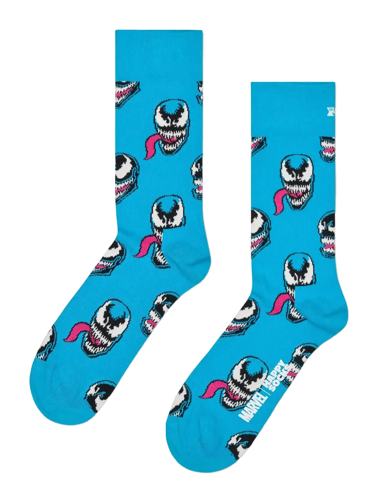 HAPPY Socken Marvel Spider-Man Venom Socke Blau - 41-46 - Herren