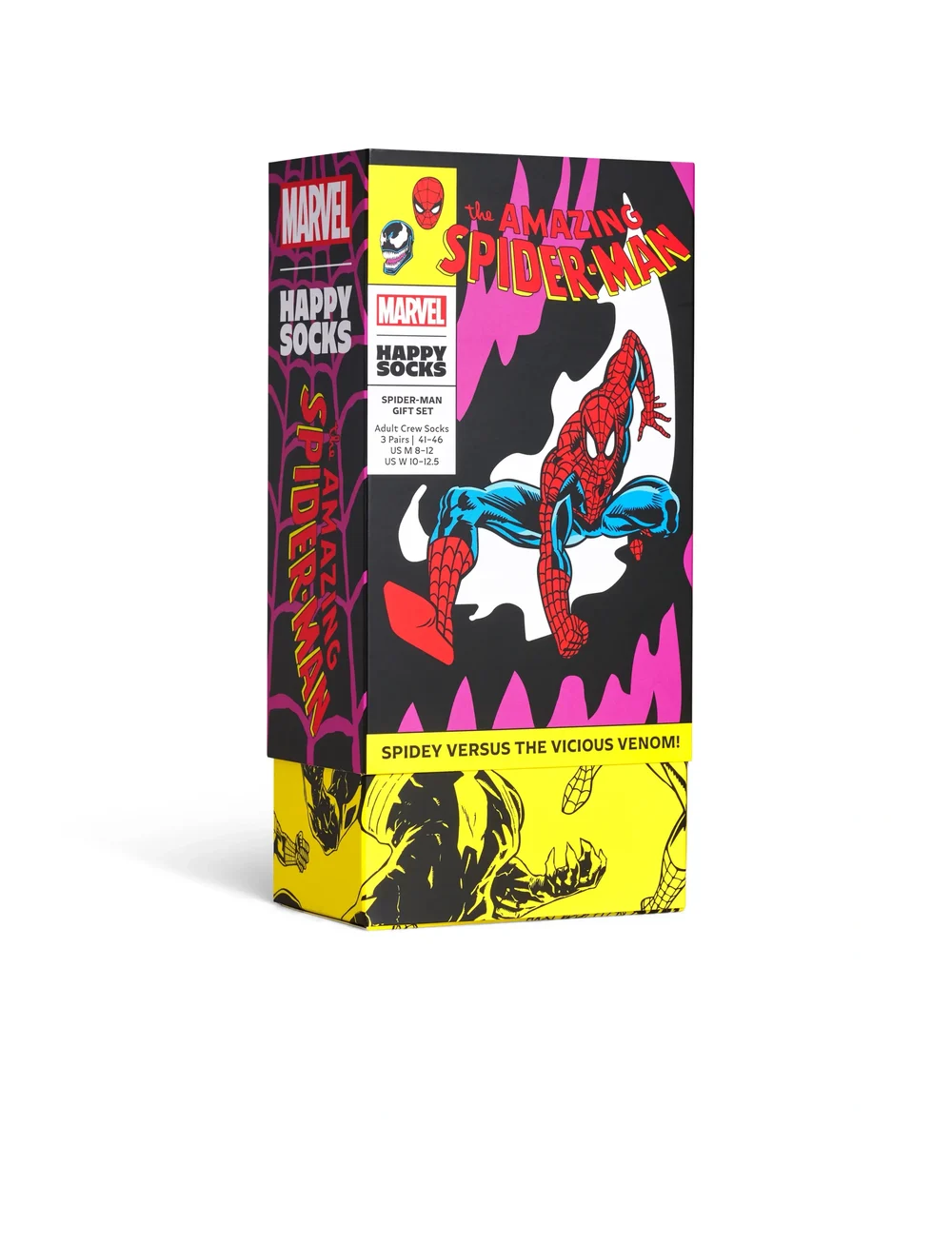 Happy Socks - MARVEL™ Spider-Man 3-Pack Socks Gift Set - treningssokker - purple - 0