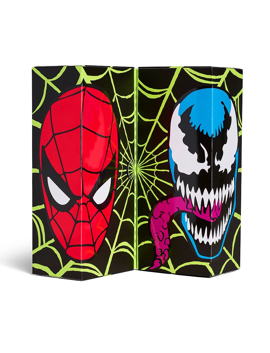 Happy Socks - MARVEL™ Spider-Man 6-Pack Socks Gift Set - klassikalised sokid - black - 0