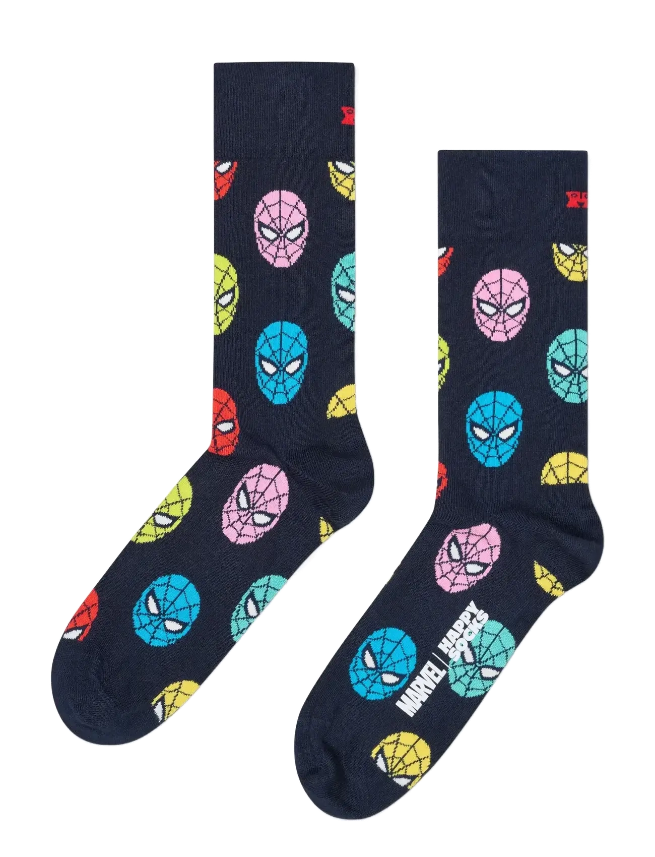 Happy Socks - MARVEL™ Spider-Man 6-Pack Socks Gift Set - sünnipäevakingitused - black - 3