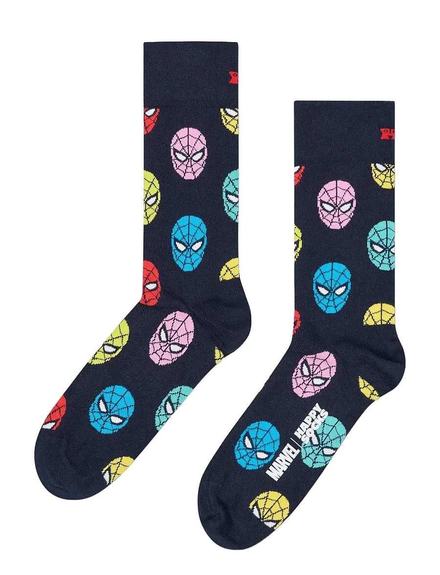 Happy Socks - MARVEL™ Spider-Man 6-Pack Socks Gift Set - klassikalised sokid - black - 3