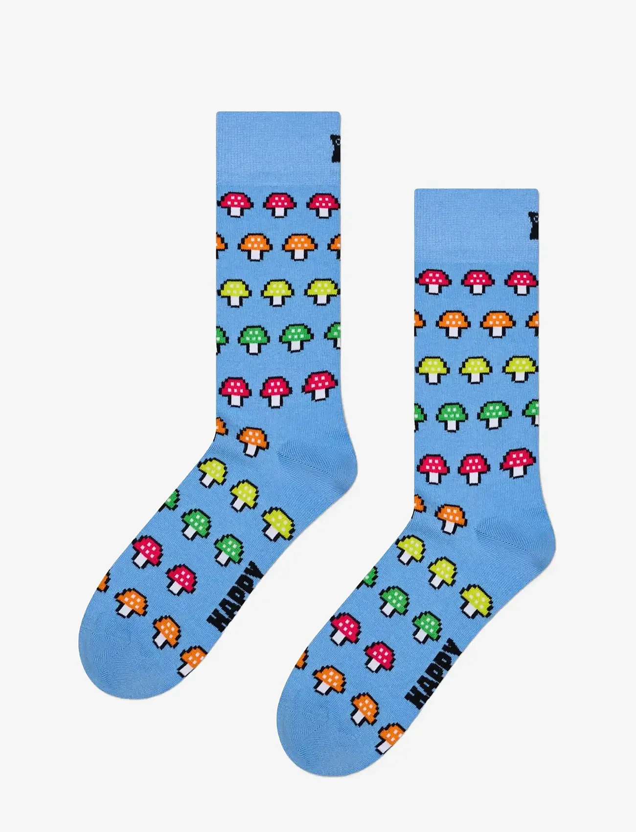Happy Socks - Mushroom Stripe Sock - die niedrigsten preise - light blue - 0
