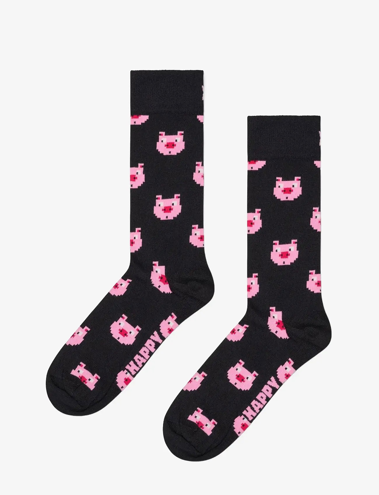 Happy Socks - Pig Sock - madalaimad hinnad - black - 0