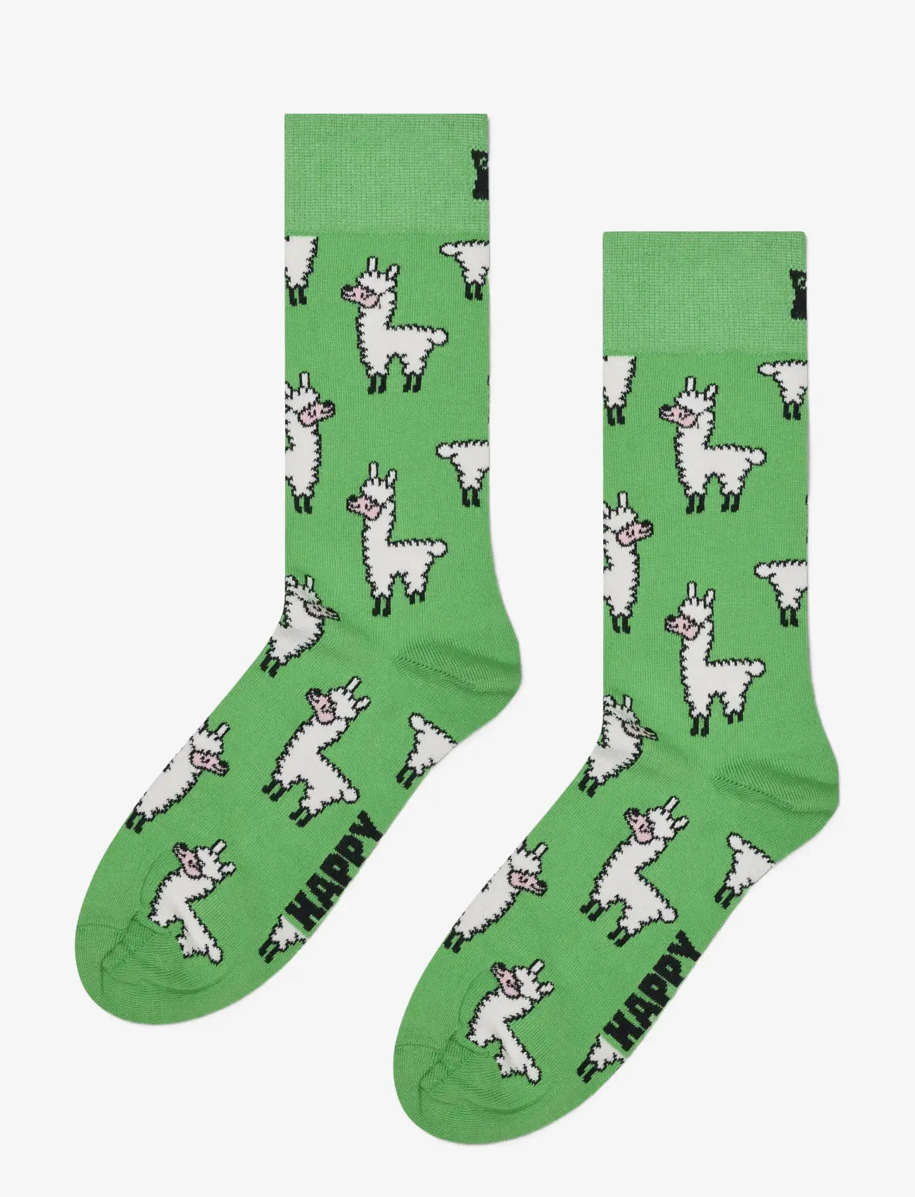 Happy Socks - Llama Sock - madalaimad hinnad - green - 0