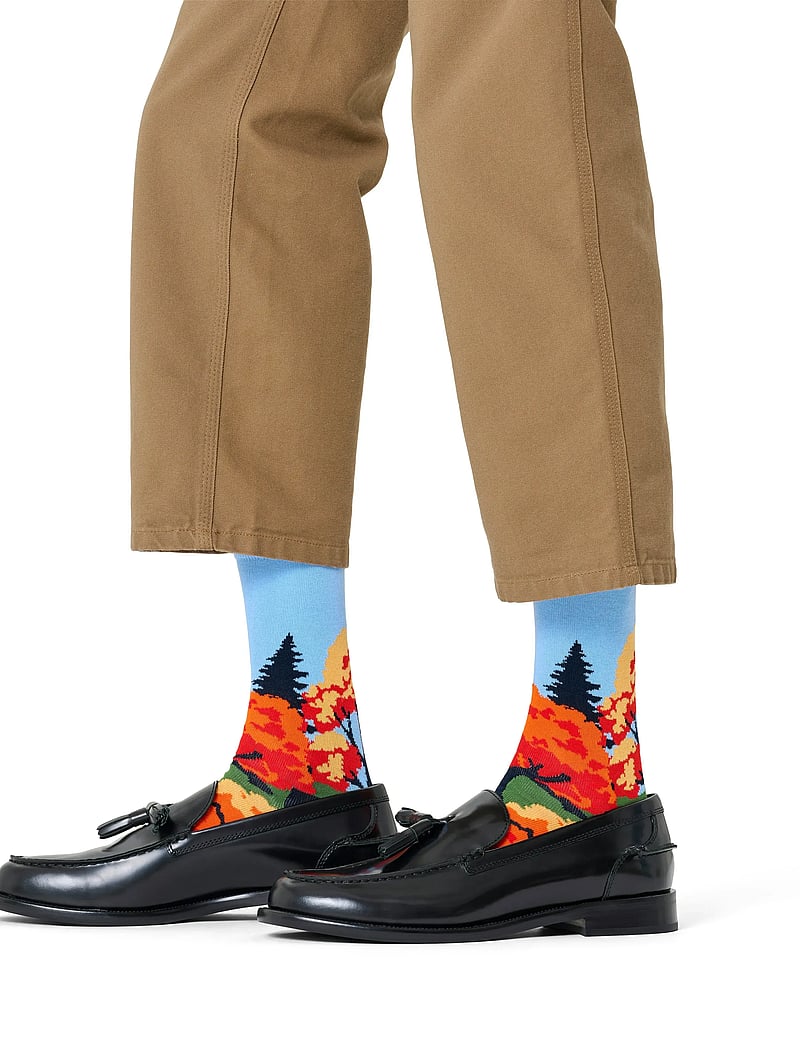 Happy Socks - Autumn Sock - crew-socken - navy - 0