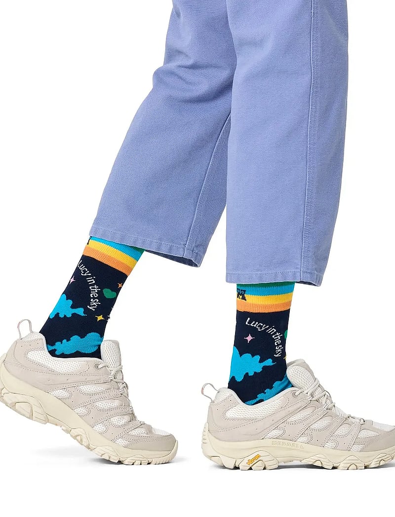 Happy Socks - The Beatles Lucy In The Sky Sock - crew-socken - navy - 0