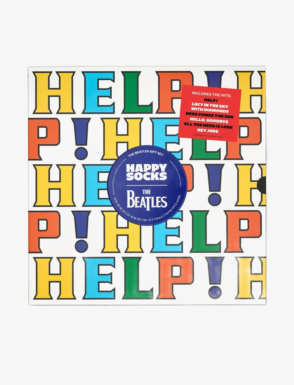 Happy Socks - The Beatles 6-Pack Socks Gift Set - crew-socken - black - 2