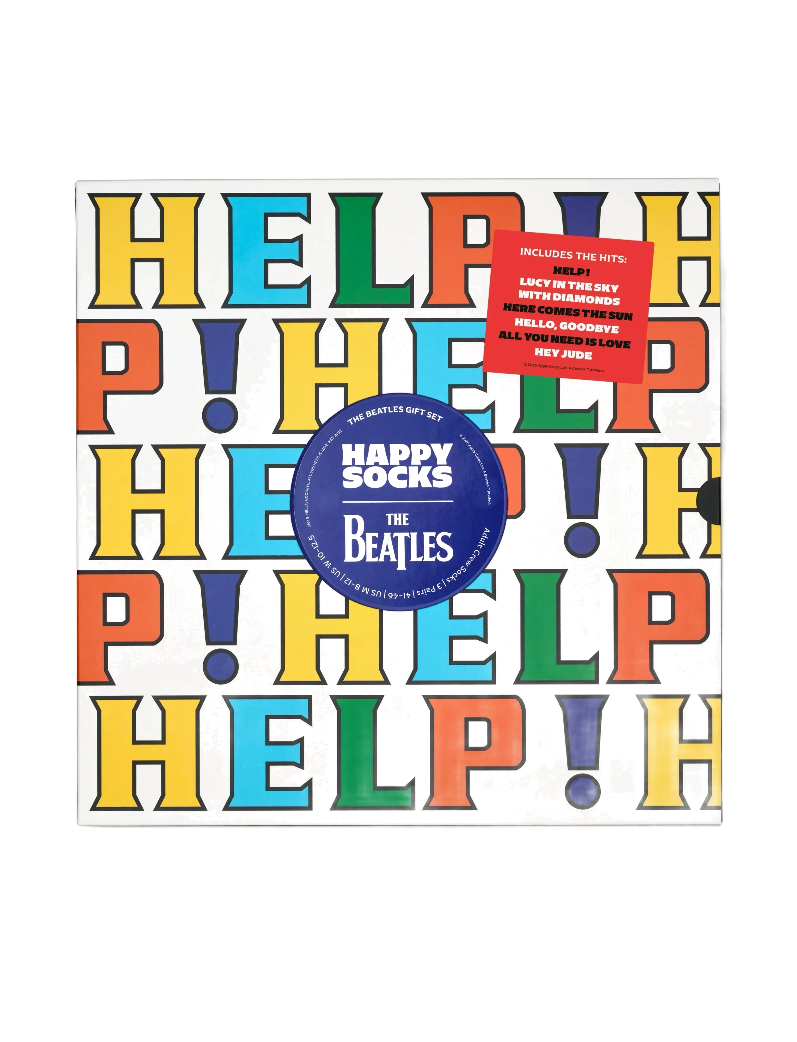 Happy Socks - The Beatles 6-Pack Socks Gift Set - crew-socken - black - 2