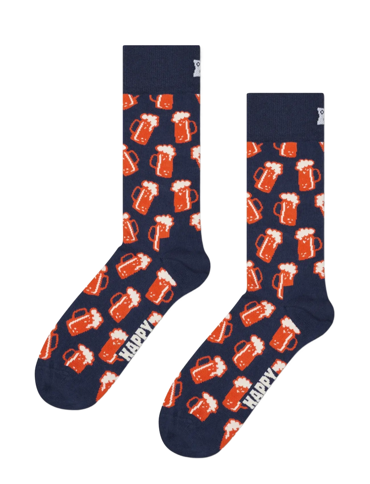 Happy Socks Beer Sock - Underwear - NAVY / navy