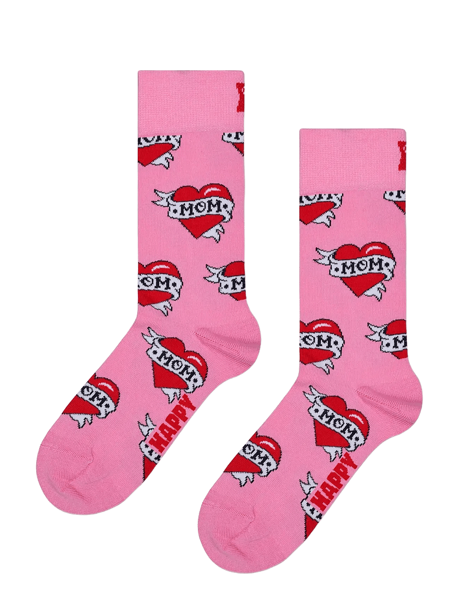 Happy Socks - 2-Pack Mother's Day Socks Gift Set - klassikalised sokid - pink - 1
