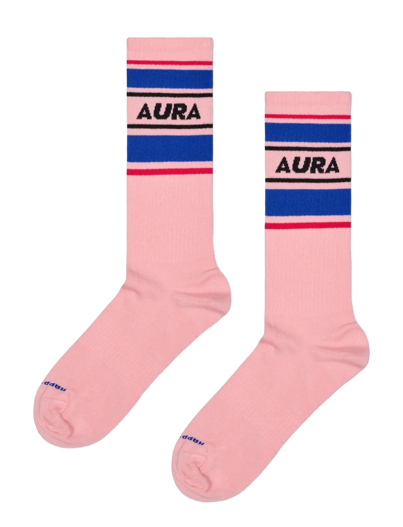 Happy Socks Aura Sneaker Sock - Lingerie - PINK / pink/rose